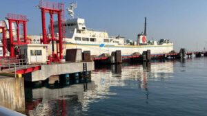 ラストラン目前のあさかぜ5号 青函フェリー青森港08:10出発/函館港12:10到着 5便