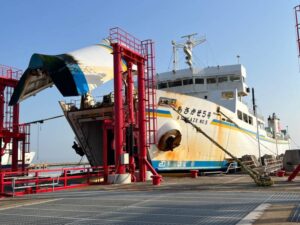 ラストラン目前のあさかぜ5号 青函フェリー青森港08:10出発/函館港12:10到着 5便