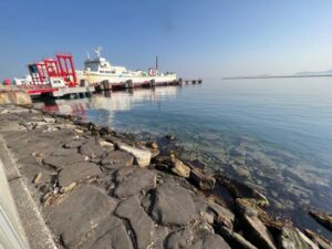 ラストラン目前のあさかぜ5号 青函フェリー青森港08:10出発/函館港12:10到着 5便