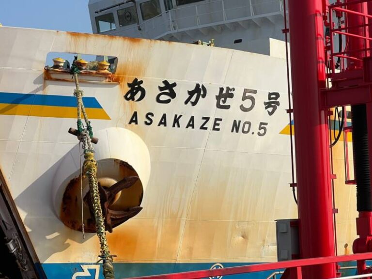 ラストラン目前のあさかぜ5号に乗船　青函フェリー青森港08:10出発／函館港12:10到着　5便