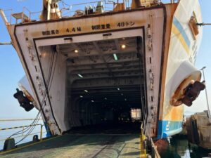 ラストラン目前のあさかぜ5号 青函フェリー青森港08:10出発/函館港12:10到着 5便