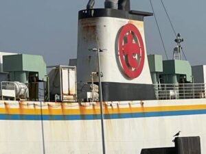 ラストラン目前のあさかぜ5号 青函フェリー青森港08:10出発/函館港12:10到着 5便