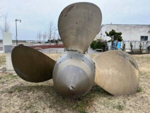 八甲田丸で使用されていたスクリュー