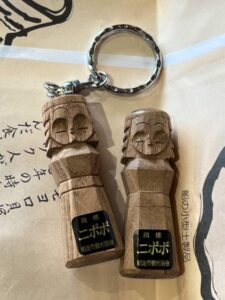道の駅　流氷街道網走 オホーツク　観光協会で見かけた小さなニポポ