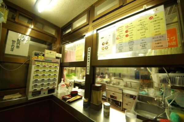 塩尻駅　食いそば屋「桔梗」